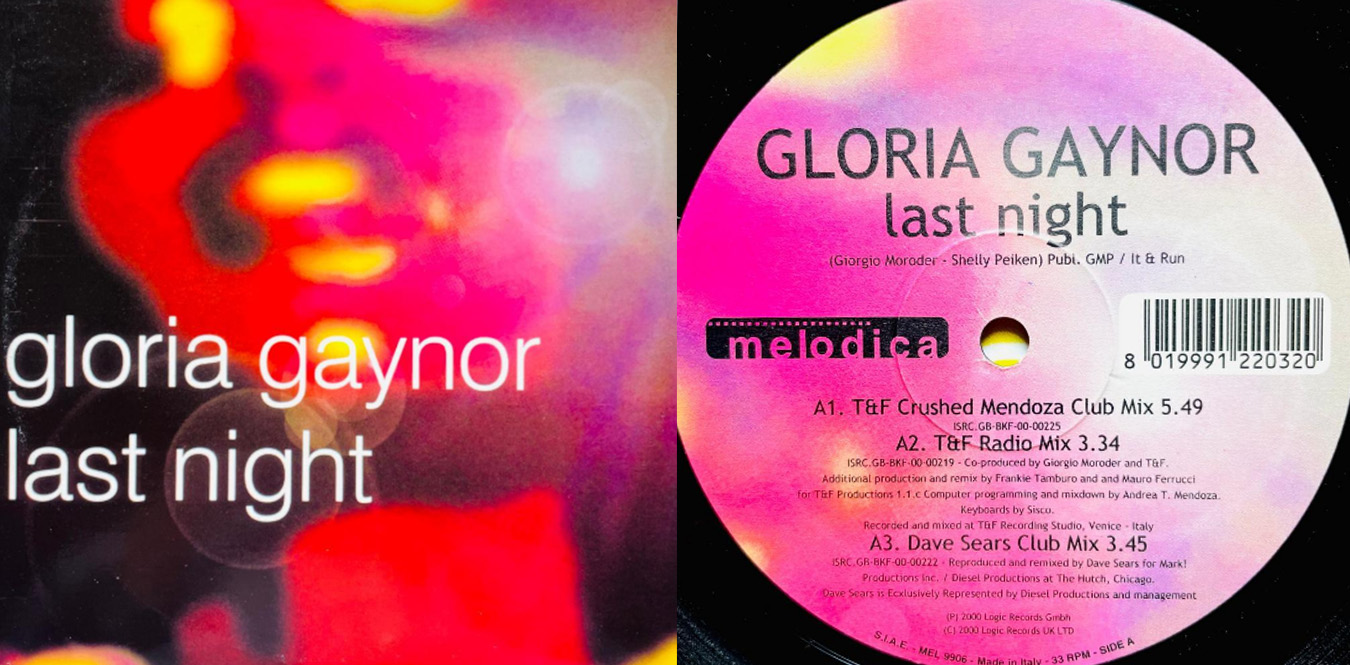 Gloria Gaynor – Last Night